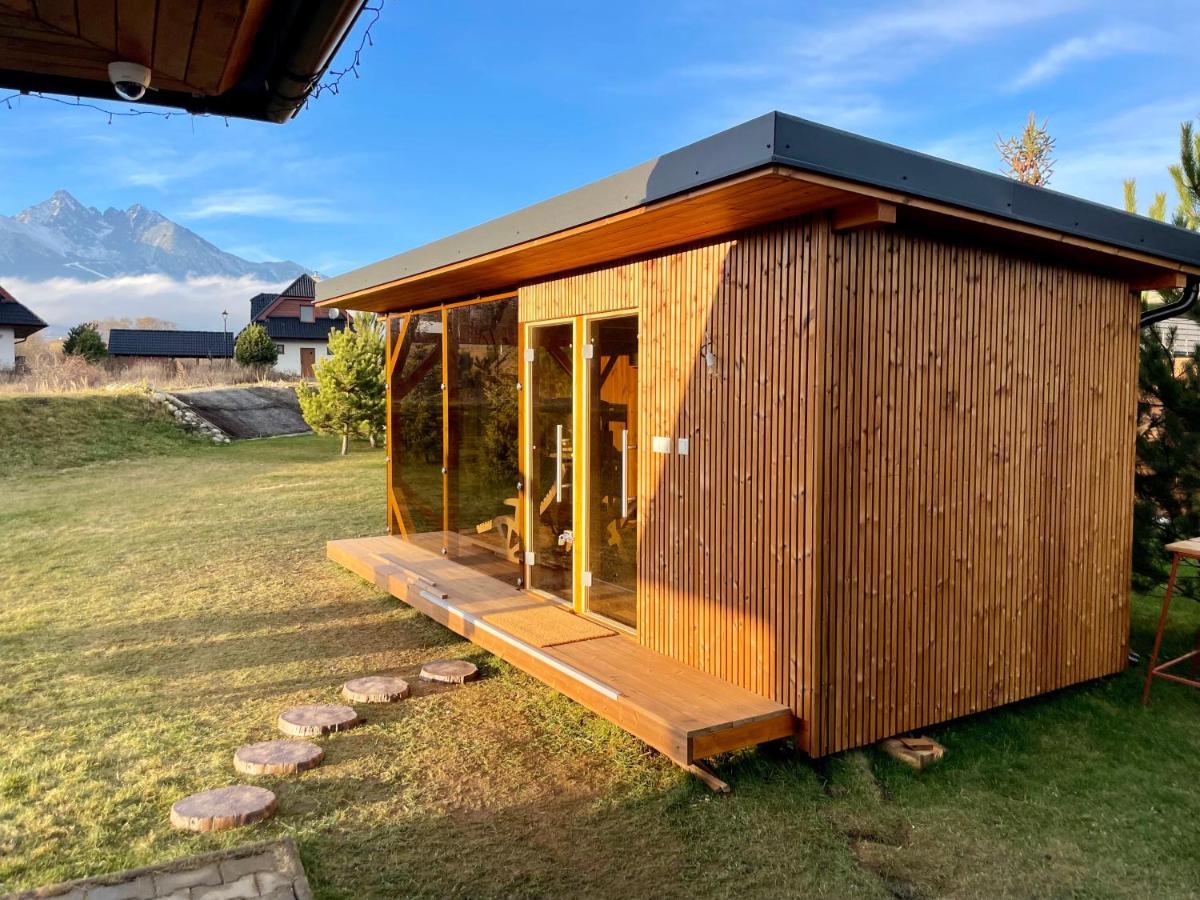 Domcek & Sauna Garden Stara Lesna Exterior foto