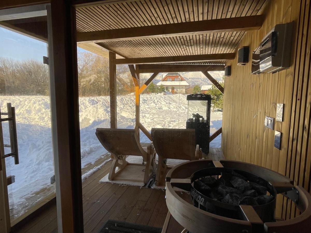 Domcek & Sauna Garden Stara Lesna Exterior foto