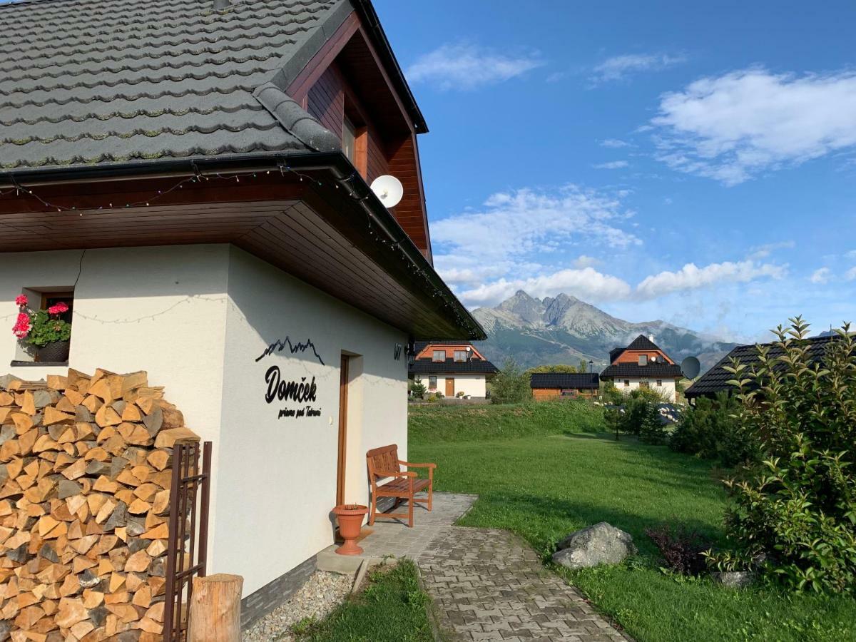 Domcek & Sauna Garden Stara Lesna Exterior foto